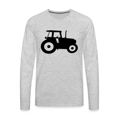 Tractor agricultural machinery farmers Farmer - Men's Premium Long Sleeve T-Shirt