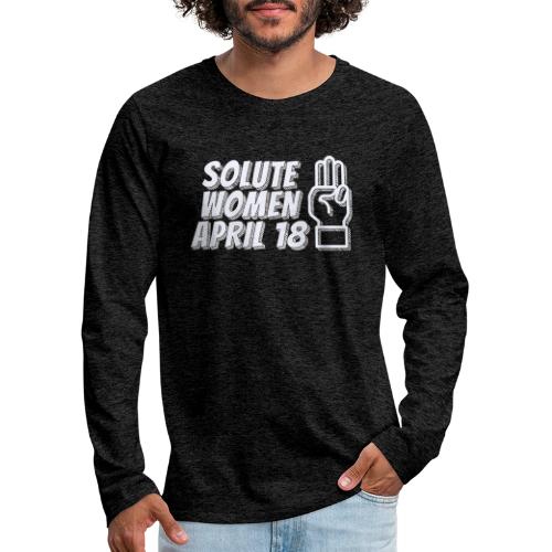 Solute Women April 18 - Men's Premium Long Sleeve T-Shirt