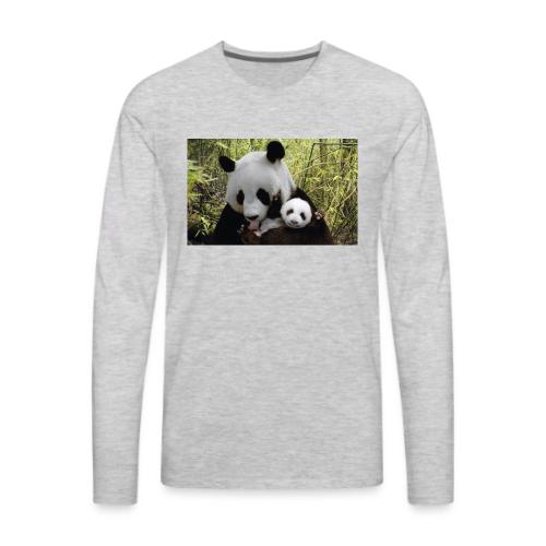 panda - Men's Premium Long Sleeve T-Shirt