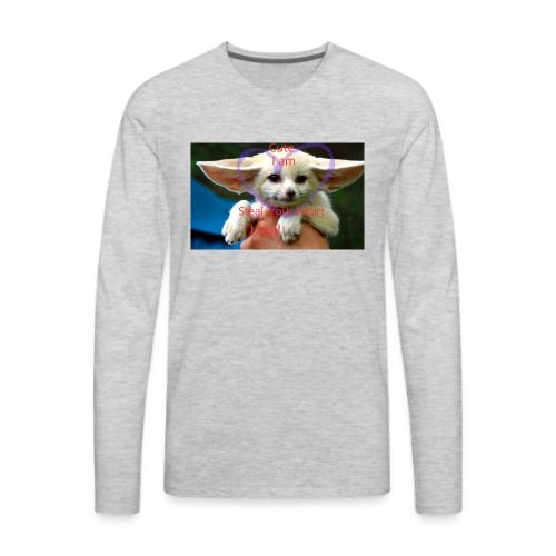 baby fox - Men's Premium Long Sleeve T-Shirt