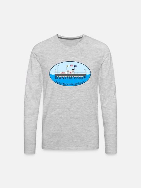 Ironton Ferry - Men's Premium Long Sleeve T-Shirt - heather gray