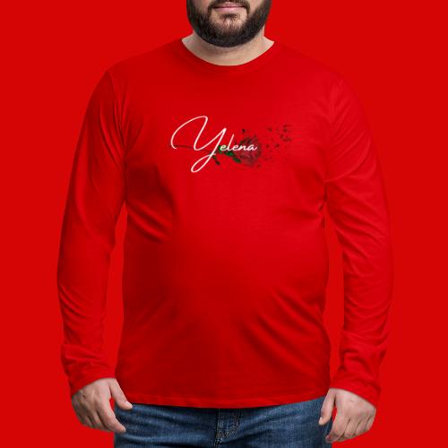 Yelena Logo 2 - Men's Premium Long Sleeve T-Shirt