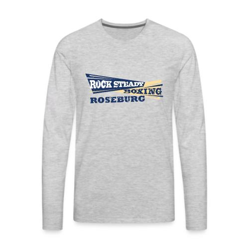 Rock Steady Boxing of Roseburg Full Color - Men's Premium Long Sleeve T-Shirt