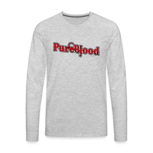 PureBlood Red - Men's Premium Long Sleeve T-Shirt