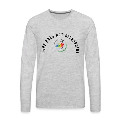 pilgrims of hope 2025 logo hope - Men's Premium Long Sleeve T-Shirt