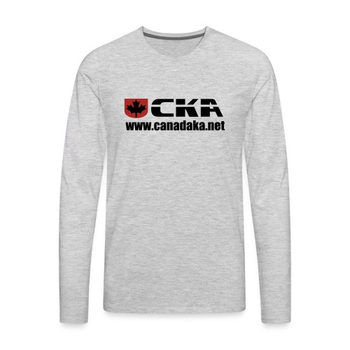 CKA Back 3 - Men's Premium Long Sleeve T-Shirt