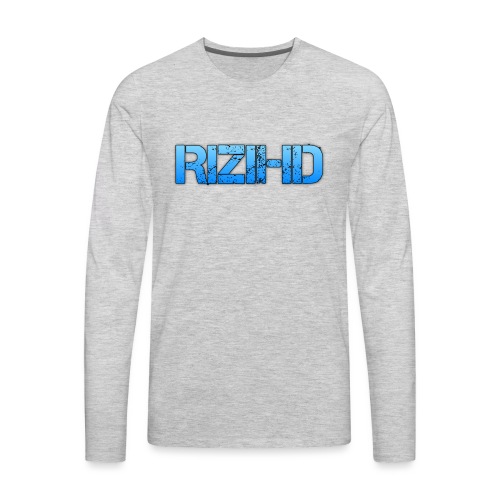 RiziHD shirt - Men's Premium Long Sleeve T-Shirt