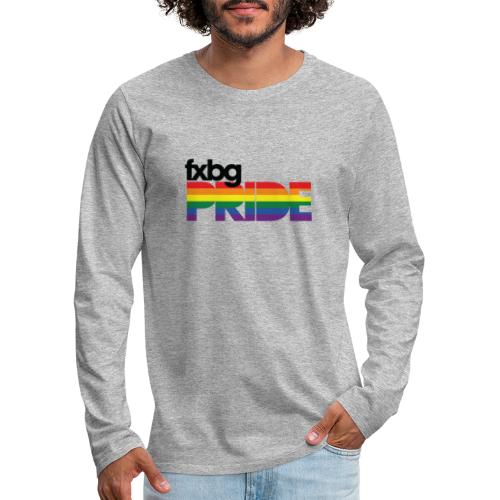 FXBG PRIDE LOGO - Men's Premium Long Sleeve T-Shirt