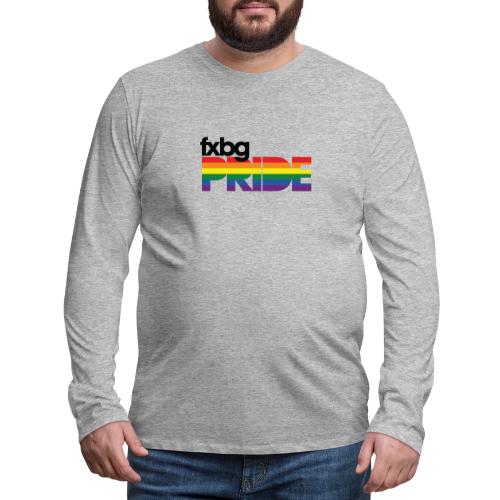 FXBG PRIDE LOGO - Men's Premium Long Sleeve T-Shirt
