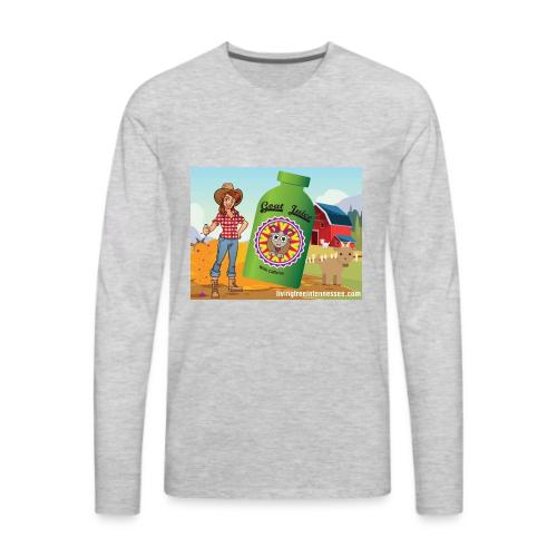 Nicole Sauce's Goat Juice - Men's Premium Long Sleeve T-Shirt