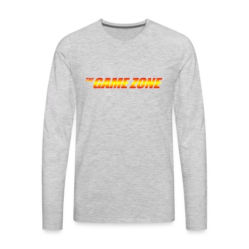 GameZone logofull - Men's Premium Long Sleeve T-Shirt