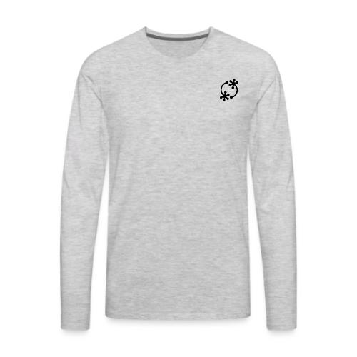 NM Logo Icon (Black) - Men's Premium Long Sleeve T-Shirt