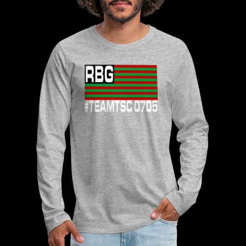TeamTSC RBGFlag 2 - Men's Premium Long Sleeve T-Shirt