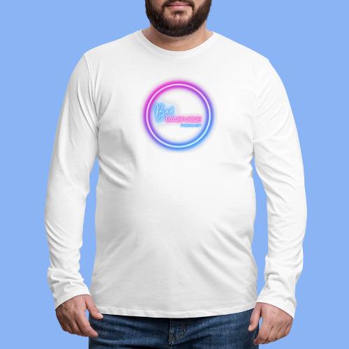 Bad Dadvice Logo - Men's Premium Long Sleeve T-Shirt