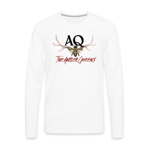 AQ logo - Men's Premium Long Sleeve T-Shirt