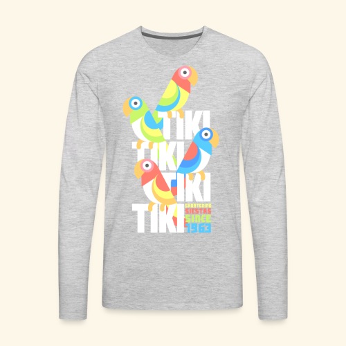 Tiki Room - Men's Premium Long Sleeve T-Shirt
