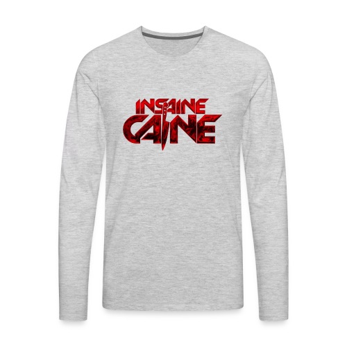 Insaine Caine - The Logo - Drop 2 - Men's Premium Long Sleeve T-Shirt
