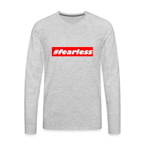 #fearless - Men's Premium Long Sleeve T-Shirt