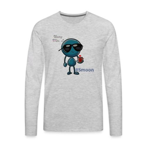 Smoon City_Being Mrs S_Smoon - Men's Premium Long Sleeve T-Shirt