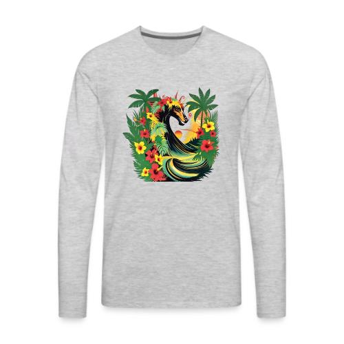 Horse Wave - Men's Premium Long Sleeve T-Shirt