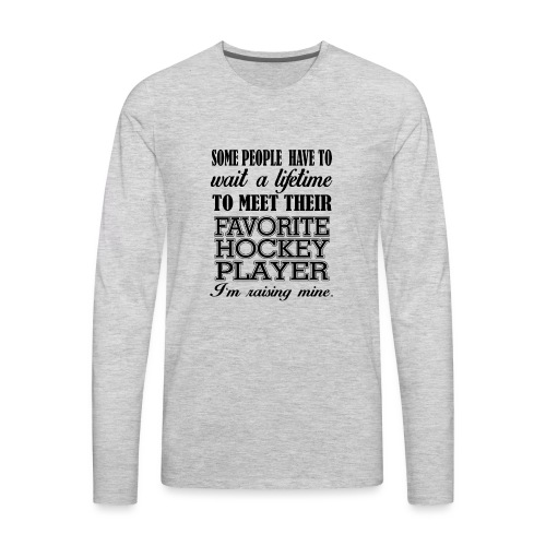 Favorite hockey player - Men's Premium Long Sleeve T-Shirt