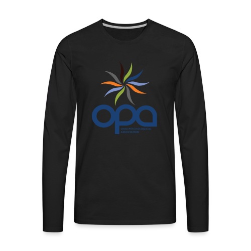 Long-sleeve t-shirt with full color OPA logo - Men's Premium Long Sleeve T-Shirt