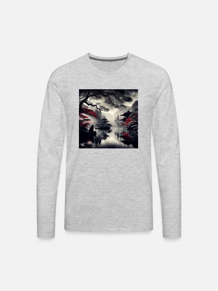 Imagination - Men's Premium Long Sleeve T-Shirt - heather gray