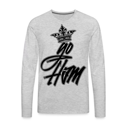 go ham grafitti - Men's Premium Long Sleeve T-Shirt