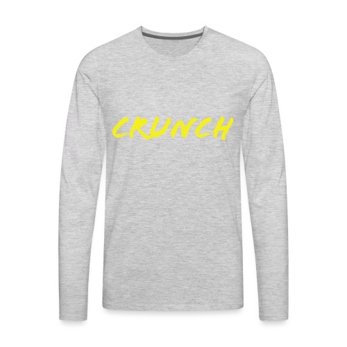 Yellow Crunch - Men's Premium Long Sleeve T-Shirt