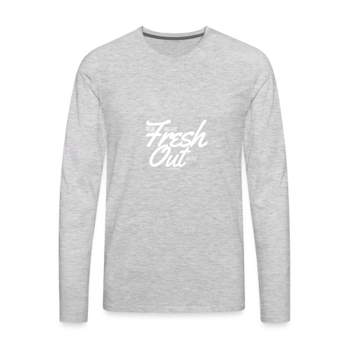Fresh Out Beats Logo 24 - Men's Premium Long Sleeve T-Shirt