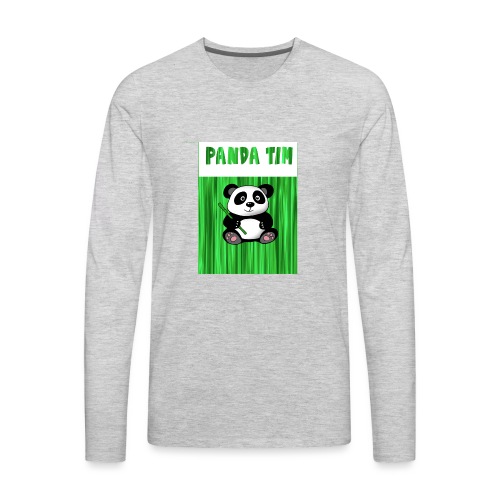 Panda Tim - Men's Premium Long Sleeve T-Shirt