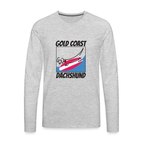 Gold Coast Dachshund - Men's Premium Long Sleeve T-Shirt