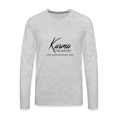Karma - Men's Premium Long Sleeve T-Shirt