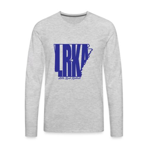 AR STAR RED BLUE - Men's Premium Long Sleeve T-Shirt