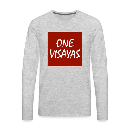 ONEVisayas Logo - Men's Premium Long Sleeve T-Shirt