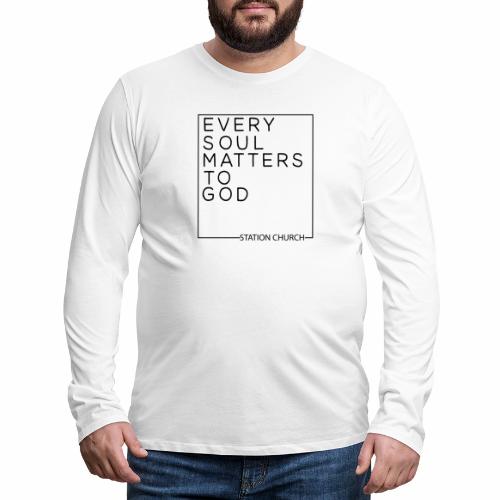 ESMTG Black - Men's Premium Long Sleeve T-Shirt