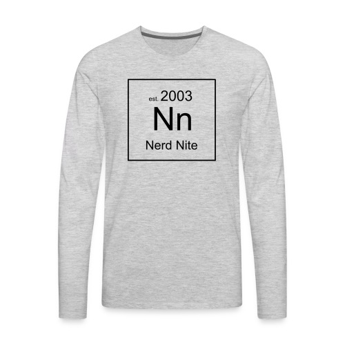 Nerd_Nite_Periodic_Table_2003 - Men's Premium Long Sleeve T-Shirt