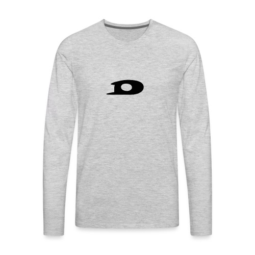 ORIGINAL BLACK DETONATOR LOGO - Men's Premium Long Sleeve T-Shirt