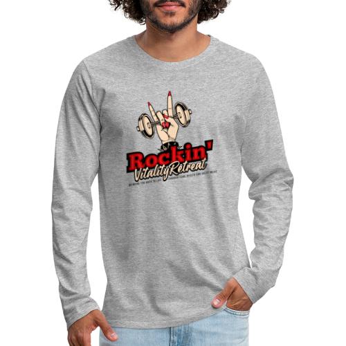 Rockin Vitality Retreat - Men's Premium Long Sleeve T-Shirt