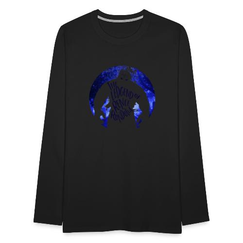 The Legend Renee Rondolia, Blue - Men's Premium Long Sleeve T-Shirt
