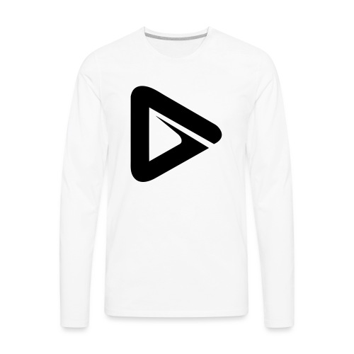 Laveria Media Logo Vector - Men's Premium Long Sleeve T-Shirt