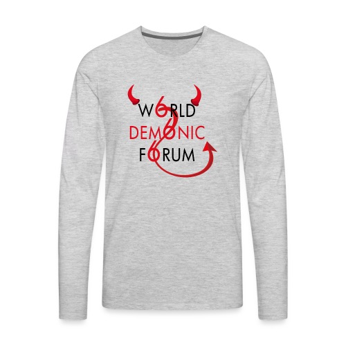 WORLD DEMONIC FORUM - Men's Premium Long Sleeve T-Shirt