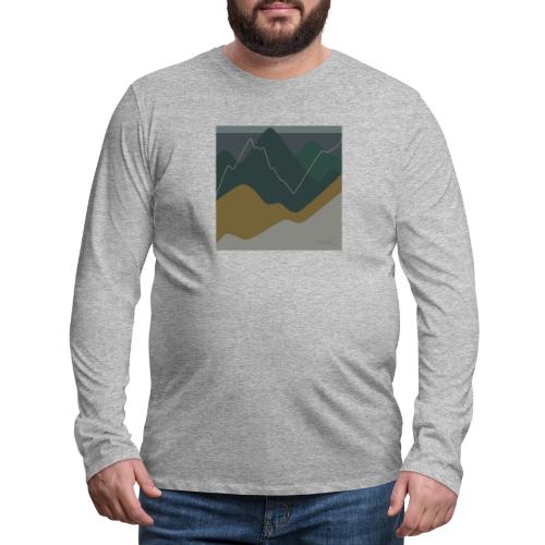 Mountains - Men's Premium Long Sleeve T-Shirt