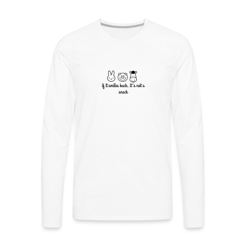 SMILE BACK - Men's Premium Long Sleeve T-Shirt
