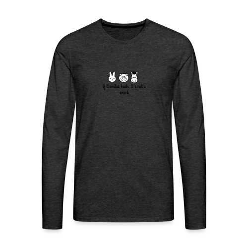 SMILE BACK - Men's Premium Long Sleeve T-Shirt
