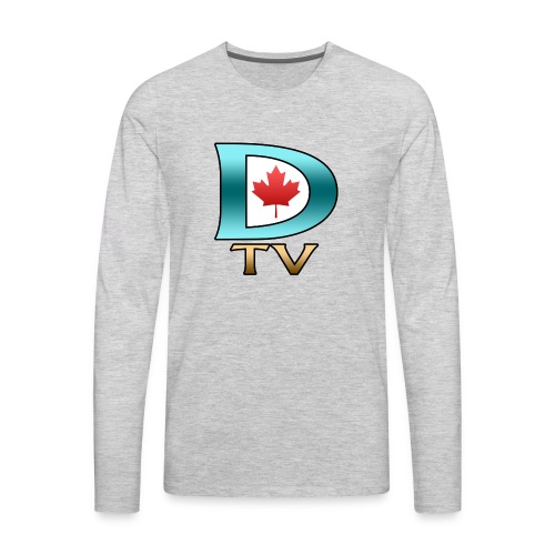 Dolynny TV Logo - Men's Premium Long Sleeve T-Shirt