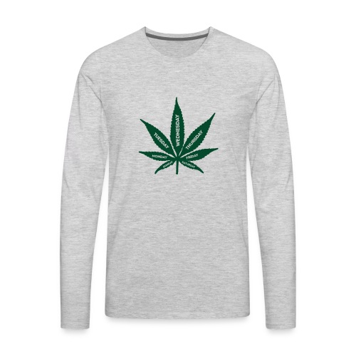 Smoke Weed Everyday - Men's Premium Long Sleeve T-Shirt