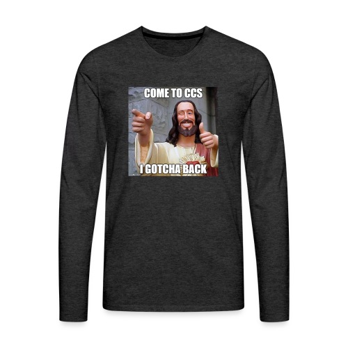 CHCCS memes design 1 - Men's Premium Long Sleeve T-Shirt