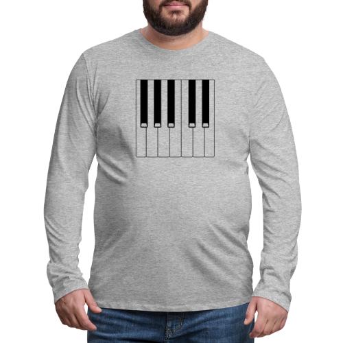 Piano - Men's Premium Long Sleeve T-Shirt