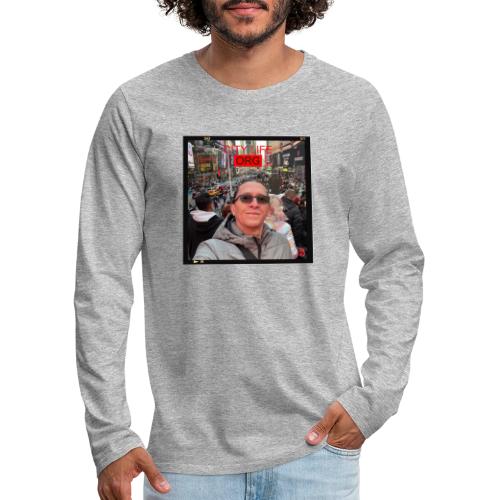City Life Org Manhattan ft Jean - Men's Premium Long Sleeve T-Shirt